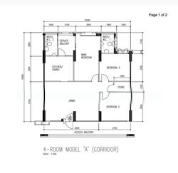 Blk 704 Woodlands Drive 40 (Woodlands), HDB 4 Rooms #605962091